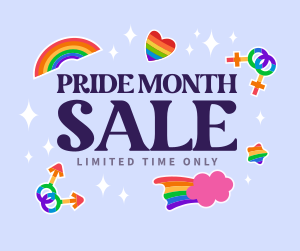 Pride Day Flash Sale Facebook post Image Preview