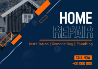 House Repair Service Offer Postcard Image Preview