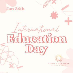 Celebrate Education Day Instagram post Image Preview