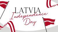 Latvia Independence Flag Animation Image Preview