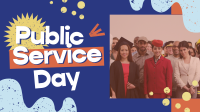 Public Service Day Animation Image Preview