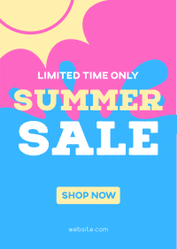 Summer Sale Splash Flyer Image Preview