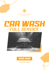 Carwash Full Service Poster Image Preview