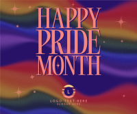 International Pride Month Gradient Facebook Post Design