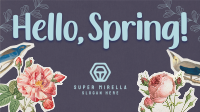 Scrapbook Hello Spring Video Image Preview