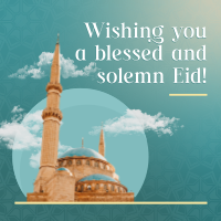 Eid Al Adha Greeting Instagram post Image Preview
