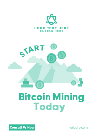 Bitcoin Mountain Poster Image Preview