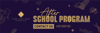Tutoring School Service Twitter header (cover) Image Preview