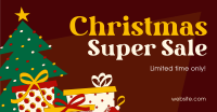 Christmas Super Sale Facebook ad Image Preview