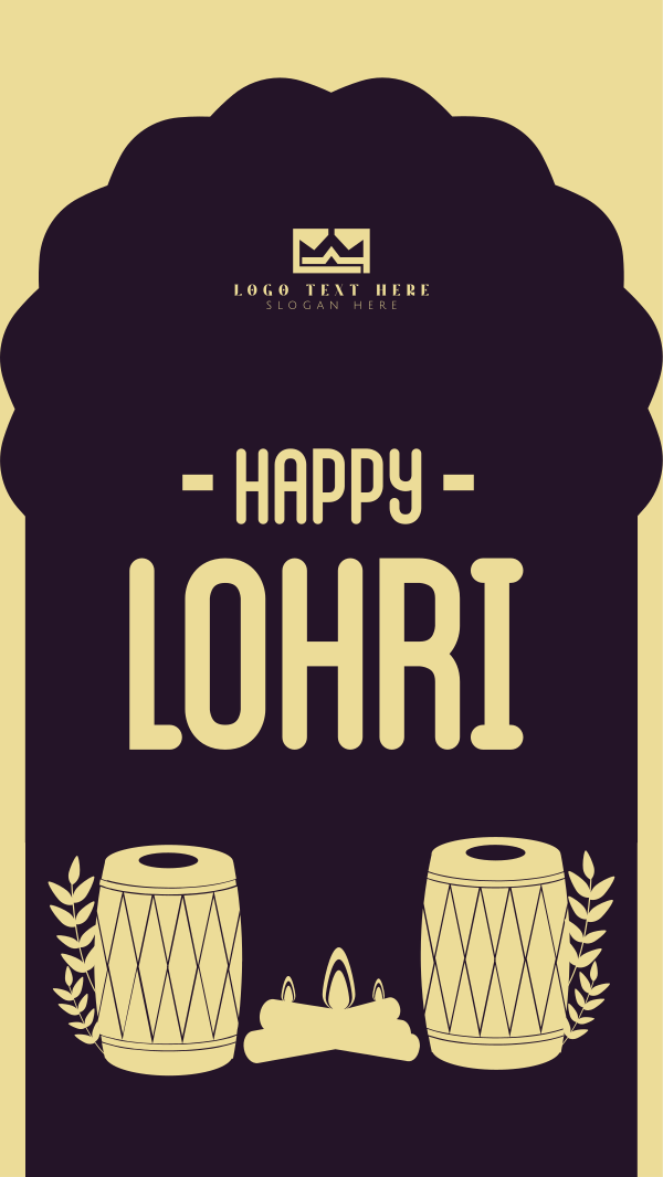 Lohri Festival Instagram Story Design Image Preview