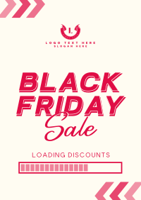 Black Friday Unbeatable Discounts Flyer Design