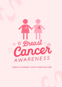 Breast Cancer Awareness Poster Image Preview