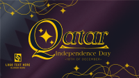 Qatar National Day Facebook event cover Image Preview