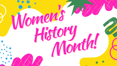 Happy Women's Month Facebook event cover Image Preview