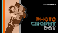 Retro Photography Day Facebook event cover Image Preview