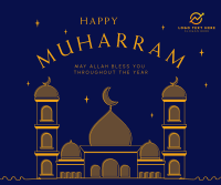 Welcoming Muharram Facebook Post Image Preview