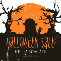 Spooky Trees Sale Instagram post Image Preview
