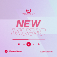 Bright New Music Announcement Linkedin Post Image Preview