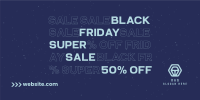 Black Friday Sale Twitter Post Image Preview