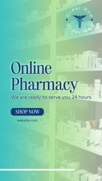 Online Pharmacy Facebook Story Design