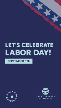 Celebrate Labor Day Facebook Story Image Preview