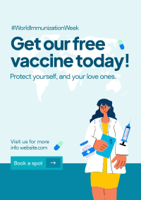Free Vaccine Shots Poster Image Preview