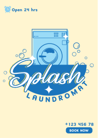 Splash Laundromat Flyer Image Preview