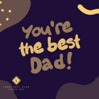 Dad's Day Doodle Instagram post Image Preview