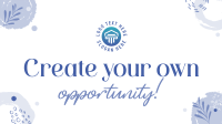 Your Own Opportunity Facebook Event Cover Design