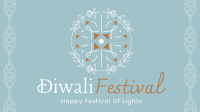 Diwali Lantern Facebook Event Cover Design