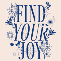 Celestial Find Joy Quote T-shirt Preview