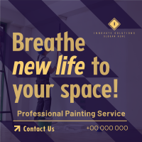 Pro Painting Service Linkedin Post Image Preview