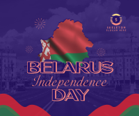 Belarus Independence Day Facebook Post Image Preview