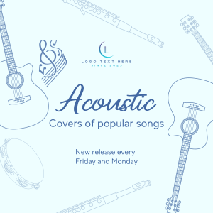 Acoustic Music Covers Instagram post Image Preview