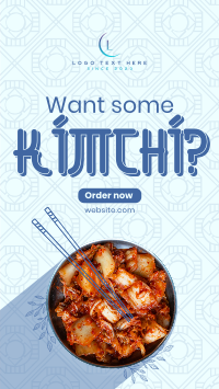 Order Healthy Kimchi Instagram Story Design
