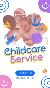 Doodle Childcare Service YouTube short Image Preview