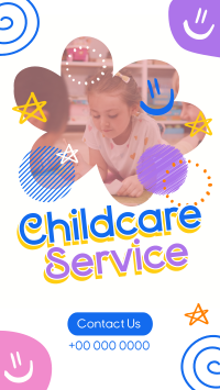 Doodle Childcare Service YouTube Short Image Preview