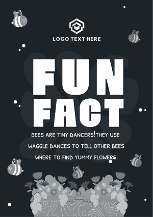 Bee Day Fun Fact Flyer Image Preview