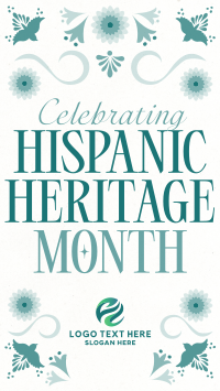 Traditional Hispanic Heritage Month TikTok video Image Preview