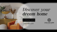 Dream Home Real Estate Facebook Event Cover Design