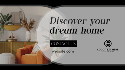 Dream Home Real Estate Facebook event cover Image Preview