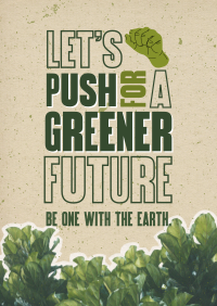 Green Earth Ecology Flyer Design
