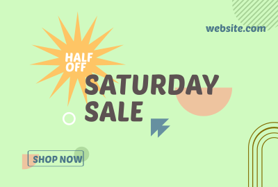Saturday Sale Pinterest board cover Image Preview