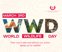World Wildlife Day Facebook Post Design