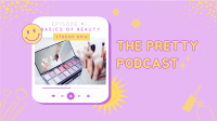The Pretty Podcast Facebook Event Cover Design