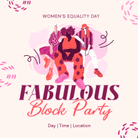 We Are Women Block Party Instagram post Image Preview