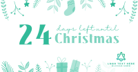 Countdown To Christmas Facebook Ad Design