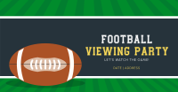 Football Viewing Party Facebook ad Image Preview