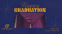 Happy Graduation Day Facebook Event Cover Design
