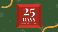 Christmas Box Countdown Facebook Event Cover Design